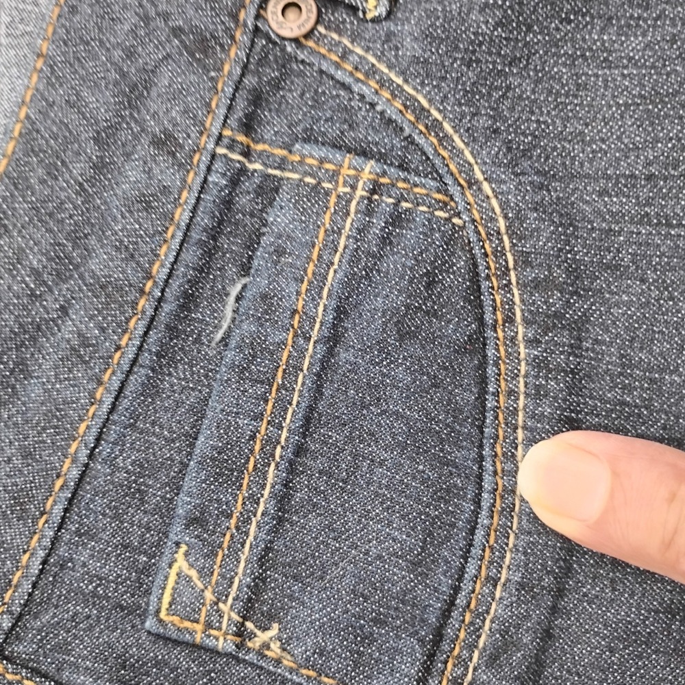 A3 Denim Womens Plus Size 22W Dark Wash Capri Jeans Cropped DN1W3180C6W NEW - Picture 4 of 16